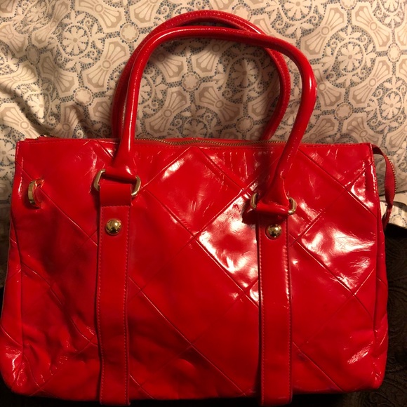 Armani Exchange Bags Armani Exchange Red Quilted Handbag Poshmark